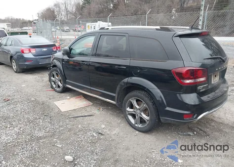 2017 Dodge Journey Crossroad Plus Awd from USA, damaged, VIN 3C4PDDGG3HT658875